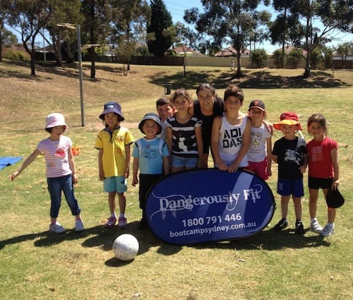 get fit kids training