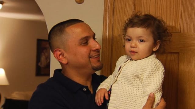 Eduardo Camargo with her daughter, Jazlyn. Photo Credit: abcnews.go.com