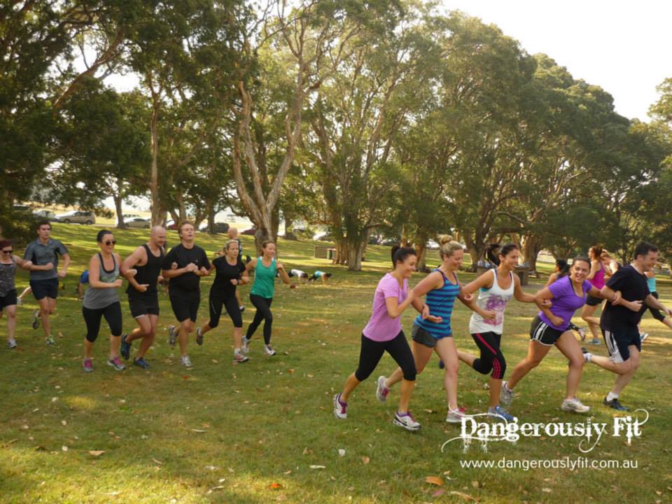 Having Fun Working Out at Dangerously Fit Boot Camps