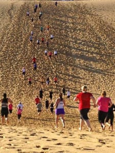 Boot camp Botanical Gardens means that you get outdoors and benefit from the fresh air