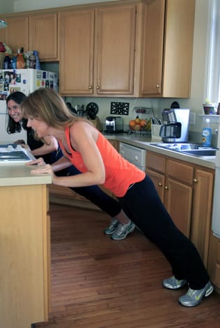 Kitchen Workout Photo Credit: www.washingtonpost.com