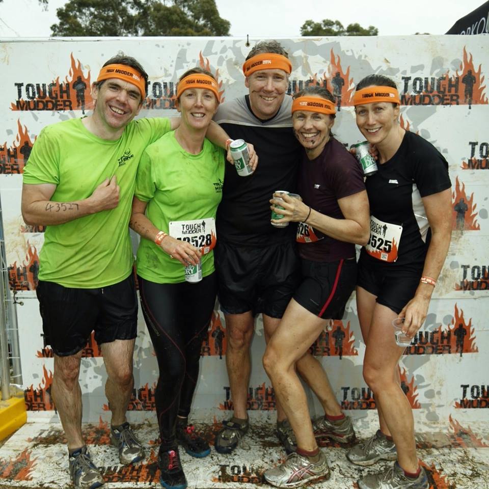 The DF Elite Crew at Tough Mudder