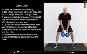 Double Kettlebell Clean
