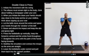Double Kettlebell Clean & Press