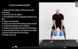 Double Kettlebell Deadlift