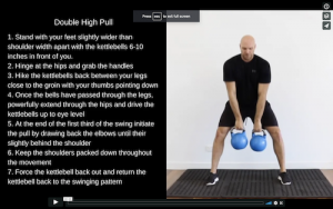 Double Kettlebell High Pull