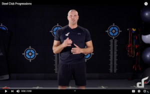 Steel Club Exercise Progressions
