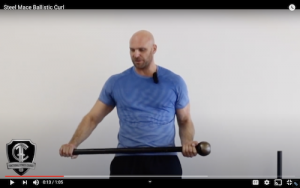 Steel Mace Ballistic Curls