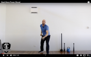Steel Mace Power Shovel