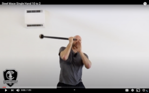 Steel Mace Single Hand 10 to 2