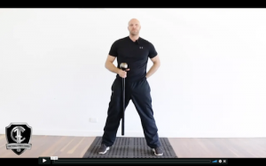 Steel Mace Swing Squat