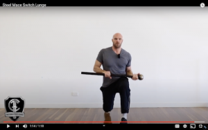 Steel Mace Switch Lunge