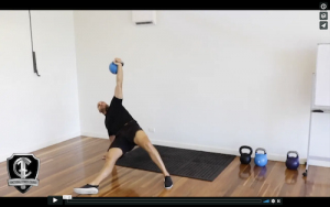 kettlebell turkish get up