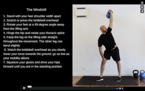 kettlebell windmill