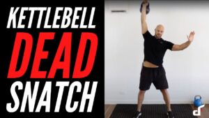 Kettlebell dead snatch
