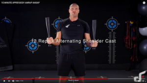 Steel Club Upper Body Workout