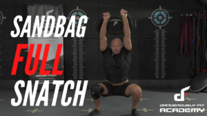 Sandbag Full Snatch