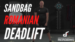 Sandbag Romanian Deadlift