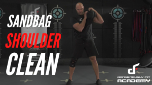 Sandbag Shoulder Clean
