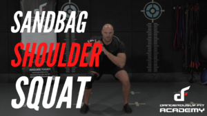 Sandbag Shoulder Squat