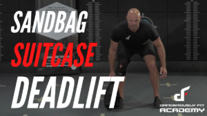 Sandbag Suitcase Deadlift