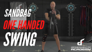Sandbag One Handed Swing