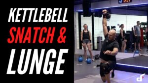 Kettlebell Snatch & Lunge