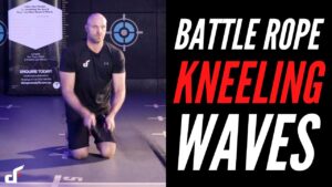 Battle Rope Kneeling Waves