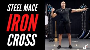 Steel mace iron cross