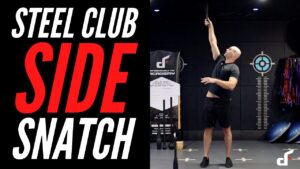 Steel Club Side Snatch