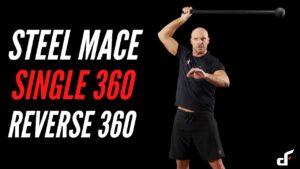 Steel mace single to reverse 360