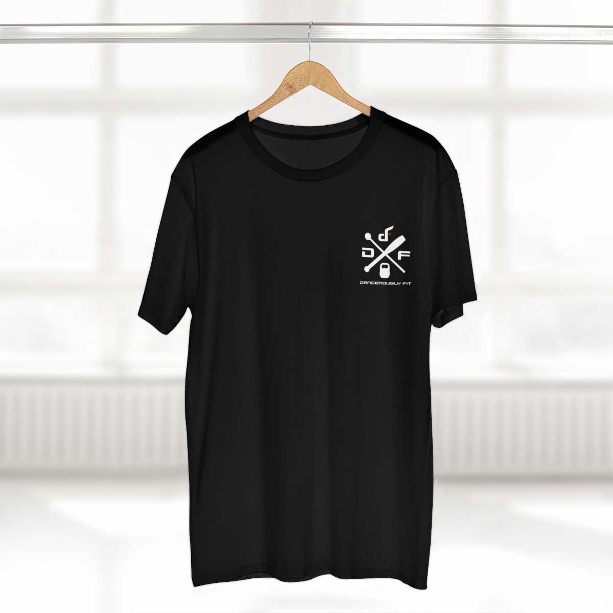 Men’s Ultimate Tee (Small White Print)