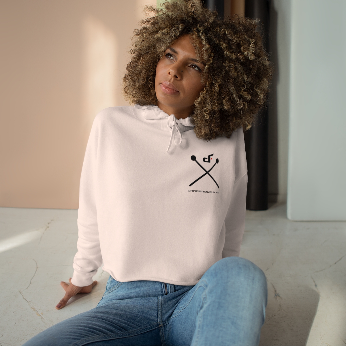 Women's Mace Crop Hoodie - Image 3