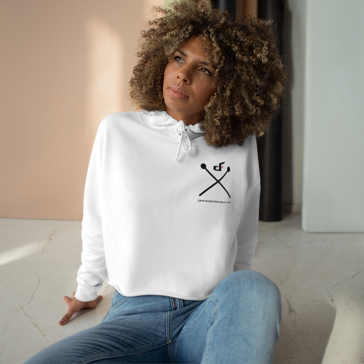 Women's Mace Crop Hoodie - Image 6