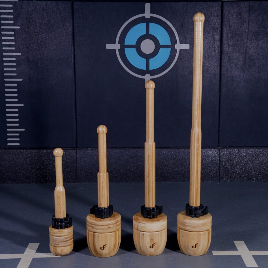 adjustable clubs and maces