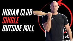 Indian Clubs Beginners Single Outside Reverse Mill