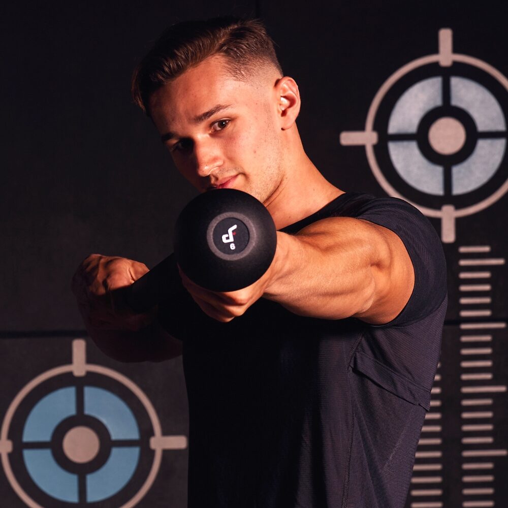 short steel mace